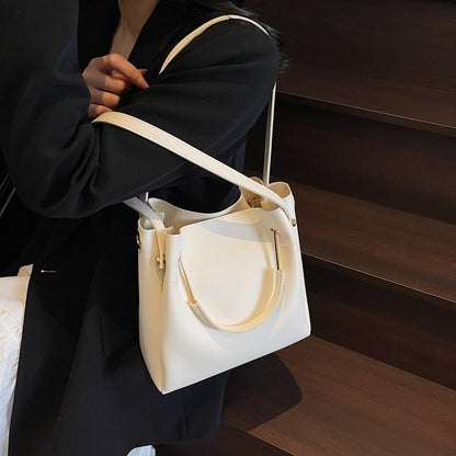 Bucket Bag Simple All-match Portable Shoulder Crossbody Bags